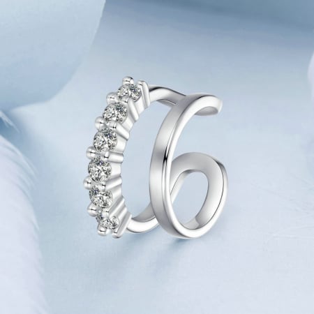 Cercel argint clip [4]