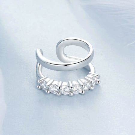 Cercel argint clip [2]