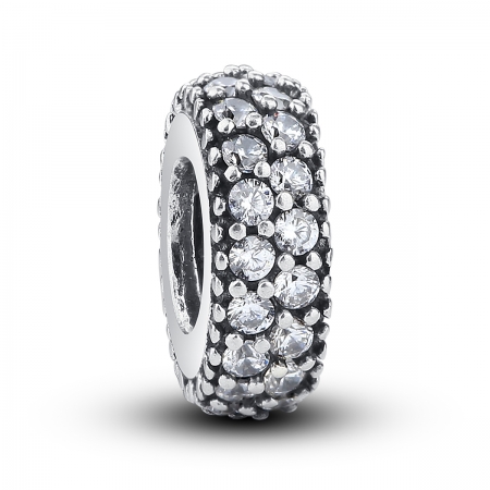 Charm argint 925 cu zirconii albe - Be Elegant PST0020 [0]