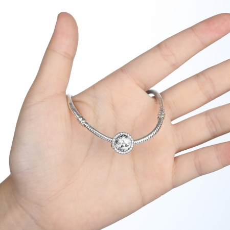 Charm argint 925 cu zirconii albe - Be Elegant PST0038 [2]