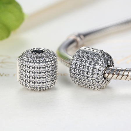 Charm argint 925 cu zirconii albe - Be Elegant PST0042 [2]