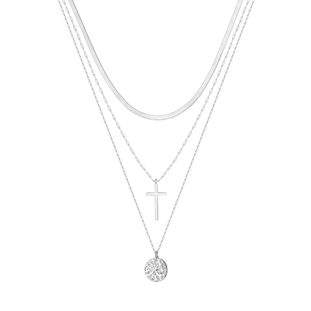 Colier argint 925 placat cu rodiu