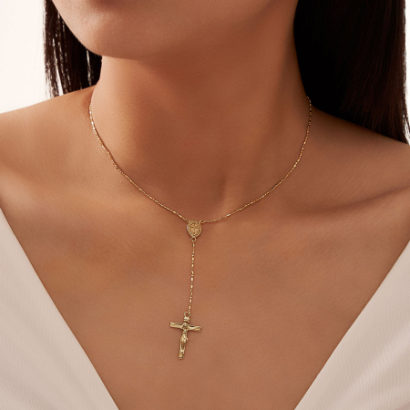 Colier argint 925 placat cu aur 14K [3]