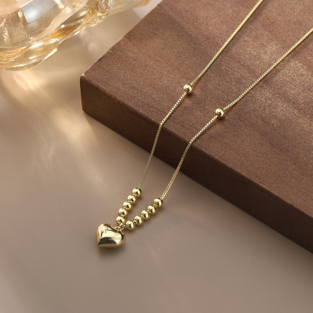 Colier argint 925 placat cu aur 14K [2]
