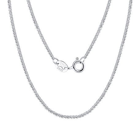 Colier argint 925 placat cu rodiu, 50 cm, 1,2 mm [5]