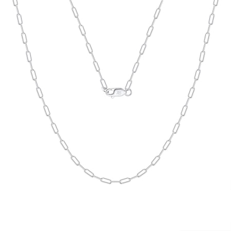 Colier argint 925 placat cu rodiu, 60 cm, 1,8 mm