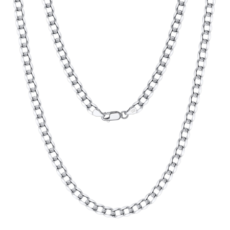 Colier argint 925 placat cu rodiu, 55 cm, 5 mm