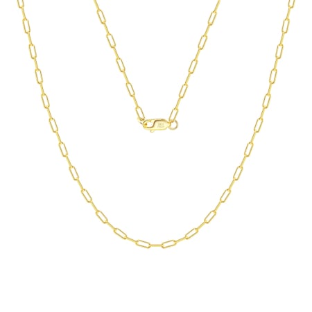 Colier argint 925 placat cu aur 18K, 60 cm, 2,2 mm