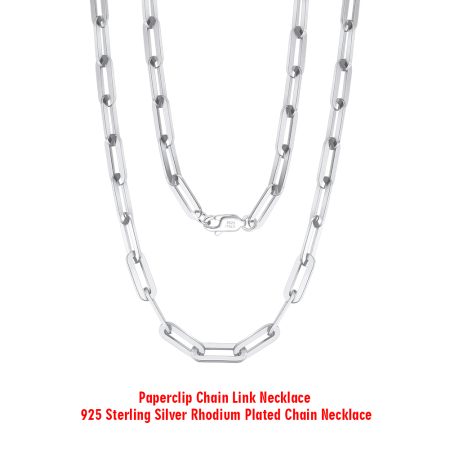 Colier argint 925 placat cu rodiu, 55 cm, 3 mm [2]