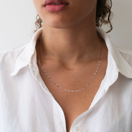 Colier argint 925 placat cu aur 18K, 50 cm, 2,2 mm [8]