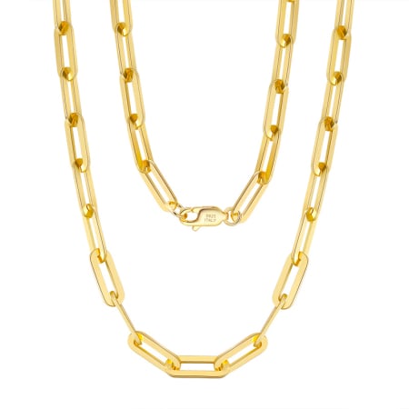 Colier argint 925 placat cu aur 18K, 60 cm, 3 mm