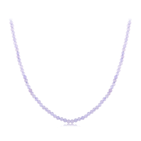 Colier argint Ametist Natural