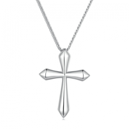 Colier argint cross chopard [12]
