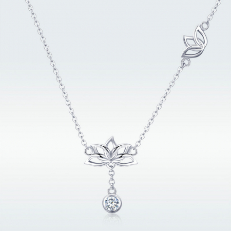 Colier argint cu floare de lotus [5]
