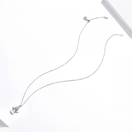 Colier argint cu ingeras [4]