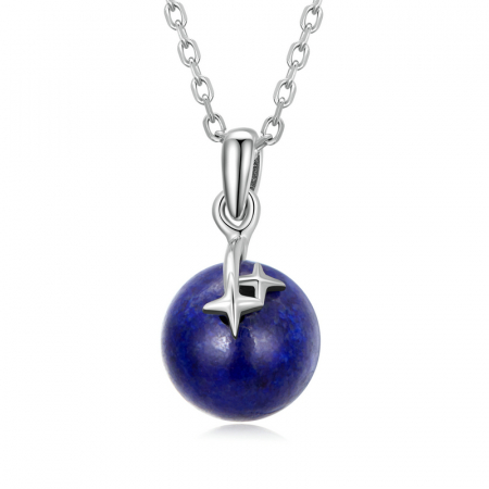 Colier argint cu Lapis Lazuli