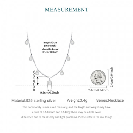 Colier argint cu perle [10]