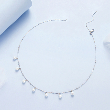 Colier argint cu perle [4]