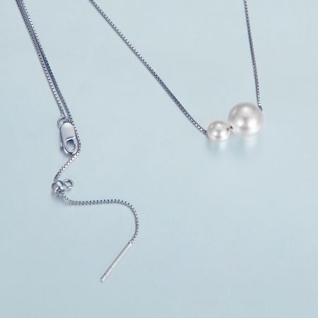 Colier argint cu perlute [2]