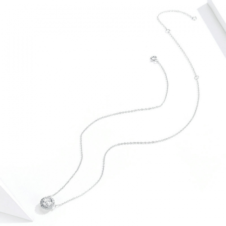 Colier argint cu zirconii [3]