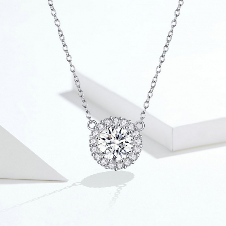 Colier argint cu zirconii [7]