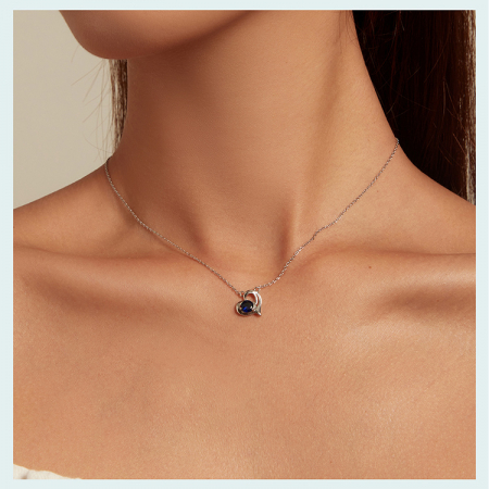 Colier argint inima [7]