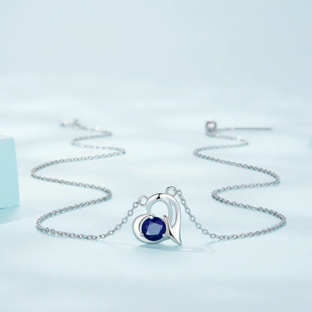 Colier argint inima [2]