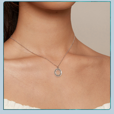 Colier argint disco [13]