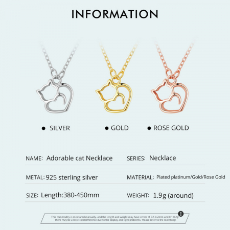 Colier argint pisica draguta [6]