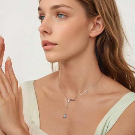 Colier argint Planeta si Opal [3]