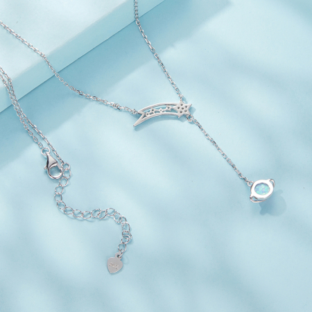 Colier argint Planeta si Opal [6]