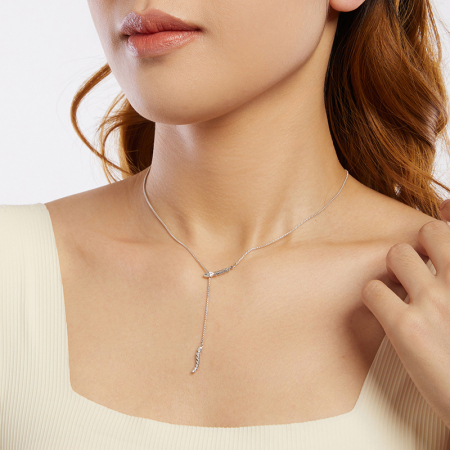 Colier argint sarpe cu zirconii [7]