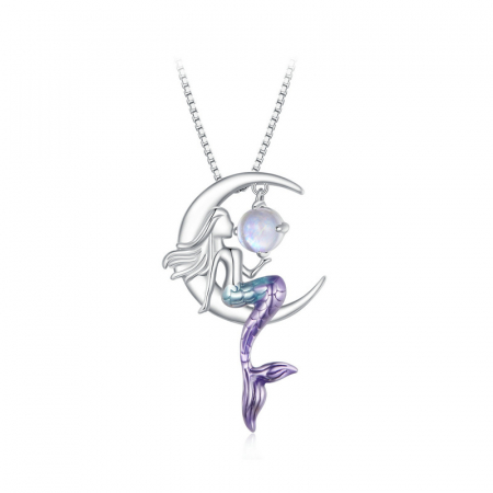 Colier argint sirena [8]