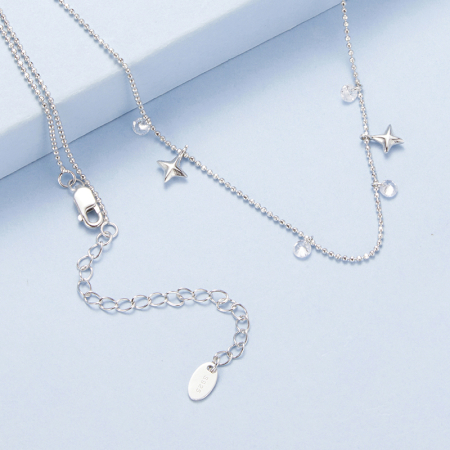 Colier argint stelute si zirconii [6]