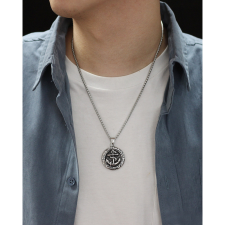 Colier inox Ancoră Maritimă – Simbol al Stabilității și Curajului [3]