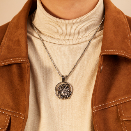 Colier inox cu Isus [4]