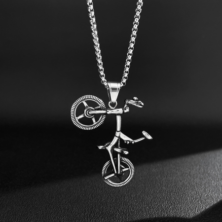 Colier inox Bicicletă BMX – Simbol al Libertății și Energiei [5]