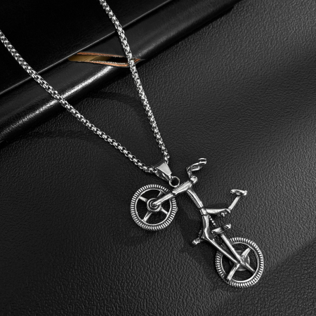 Colier inox Bicicletă BMX – Simbol al Libertății și Energiei [10]