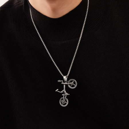 Colier inox Bicicletă BMX – Simbol al Libertății și Energiei [11]