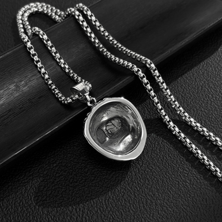 Colier inox Cap de Leu – Simbol al Puterii și Curajului [3]