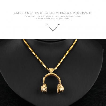 Colier inox casti audio 55 cm [11]