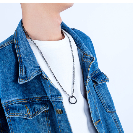 Colier inox Cercul Destinului – Simbol al Timpului și Echilibrului [2]