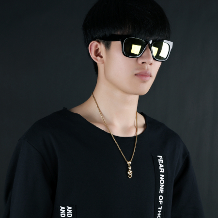 Colier inox cheia sol 55 cm [1]