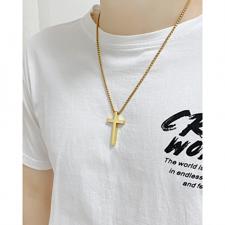 Colier inox cruce [1]