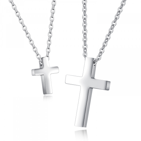 Colier inox cruce [12]