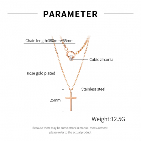 Colier inox cruce [4]