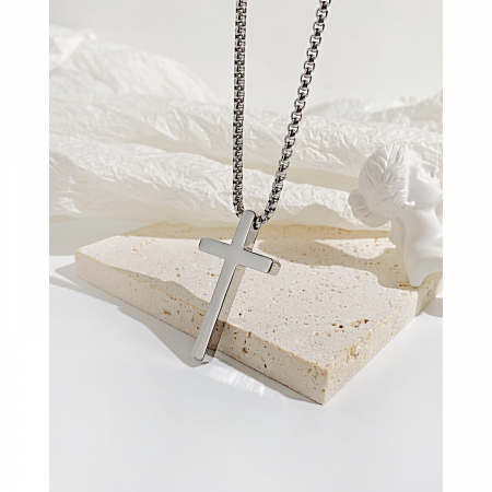 Colier inox cruce [1]