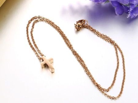 Colier inox cruce [9]