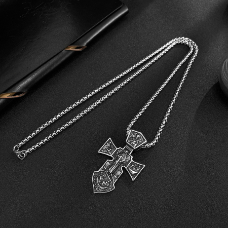 Colier inox  Cruce Ortodoxă – Simbol al Credinței și Protecției [13]