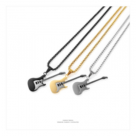 Colier inox cu Chitara [5]